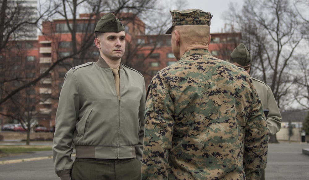 Staff Sgt. Stephen E. McDonald Promotion Ceremony