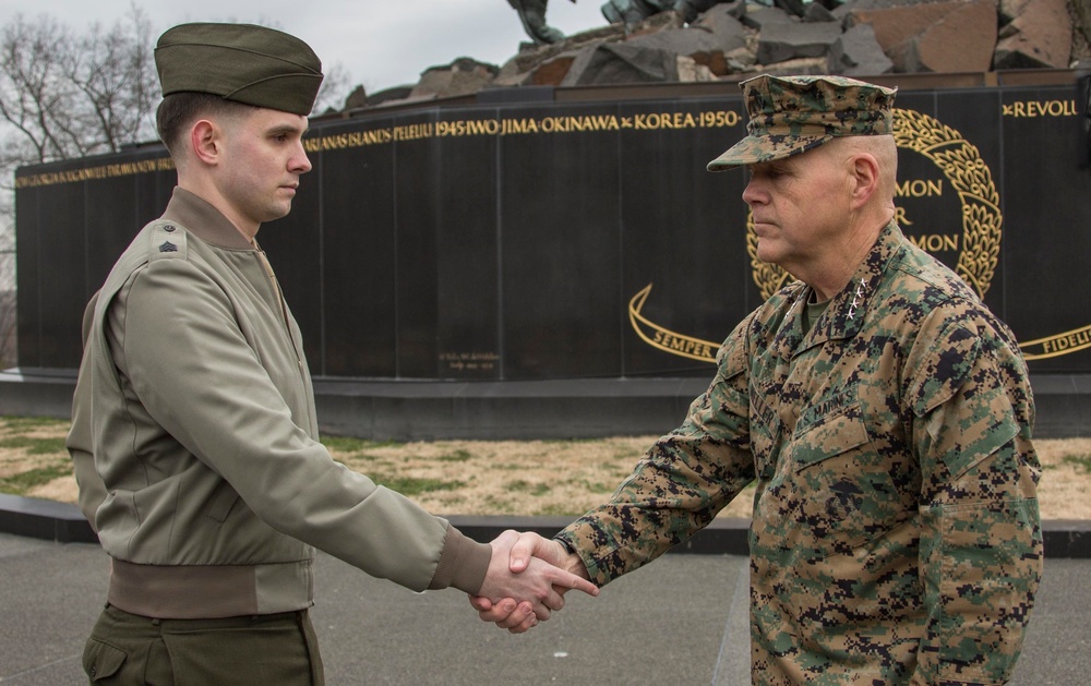 Staff Sgt. Stephen E. McDonald Promotion Ceremony