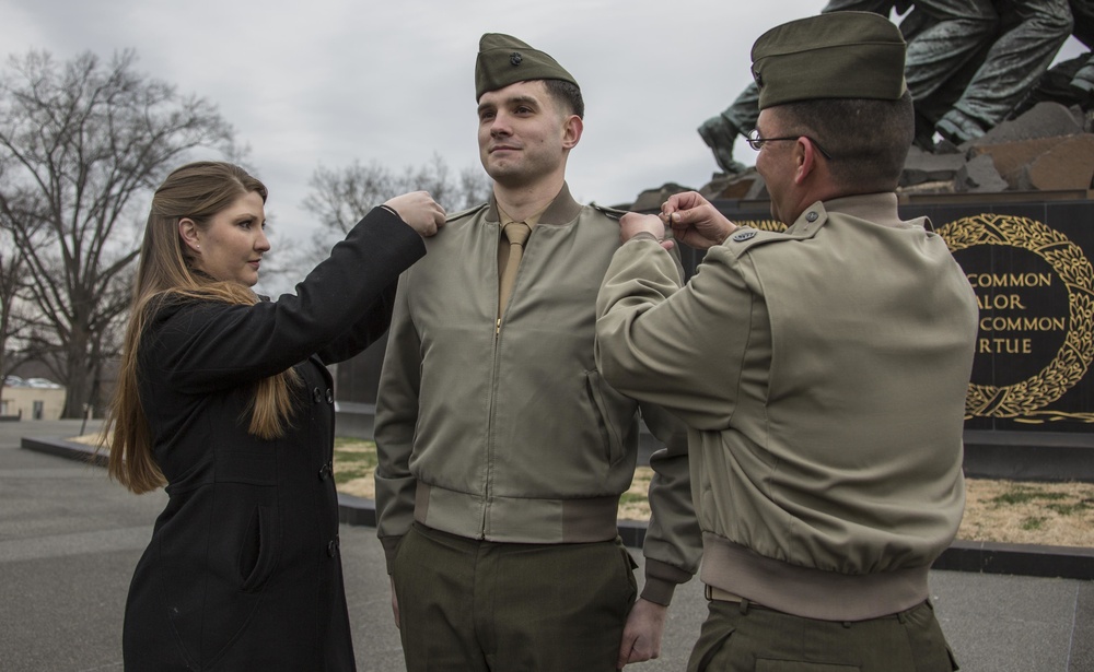 Staff Sgt. Stephen E. McDonald Promotion Ceremony