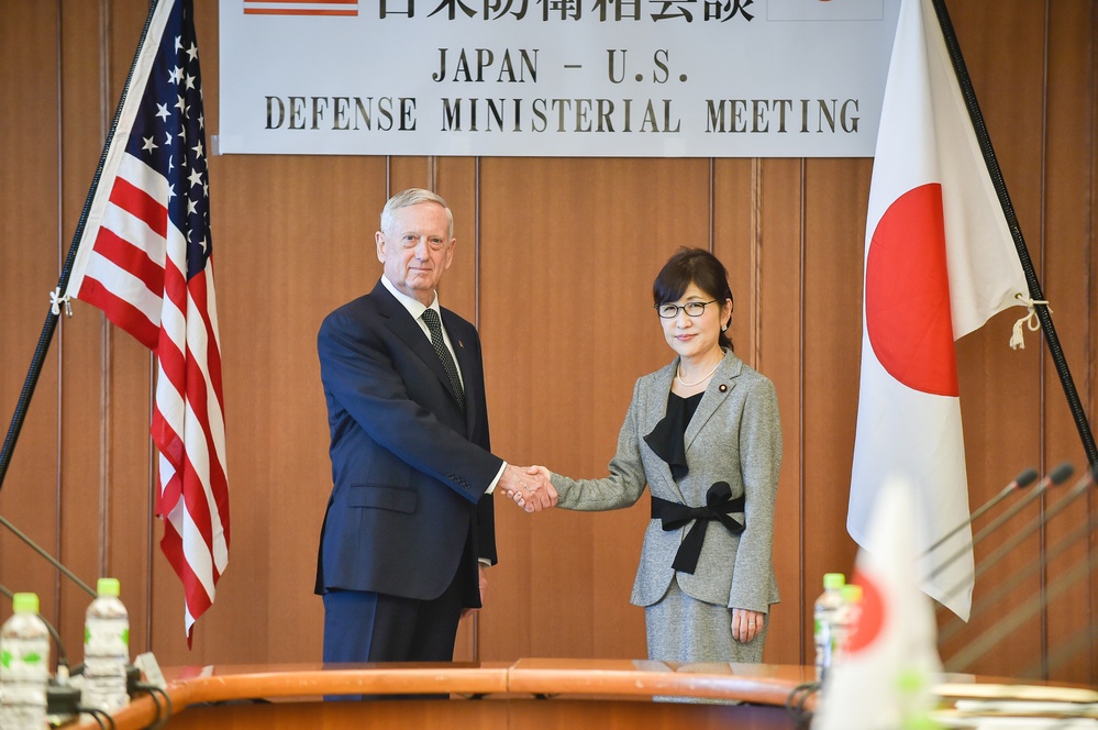 SD attends Japan MoD honor guard ceremony