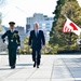 SD attends Japan MoD honor guard ceremony