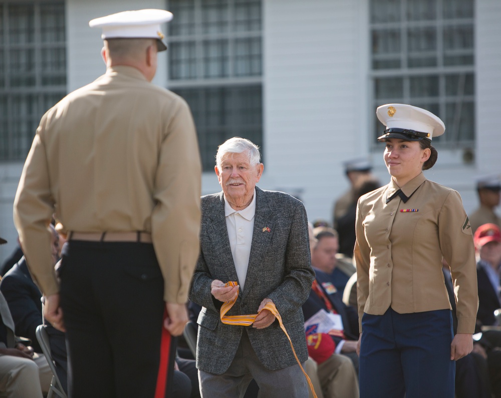 1st Marine Division 76th Anniversary Ceremony