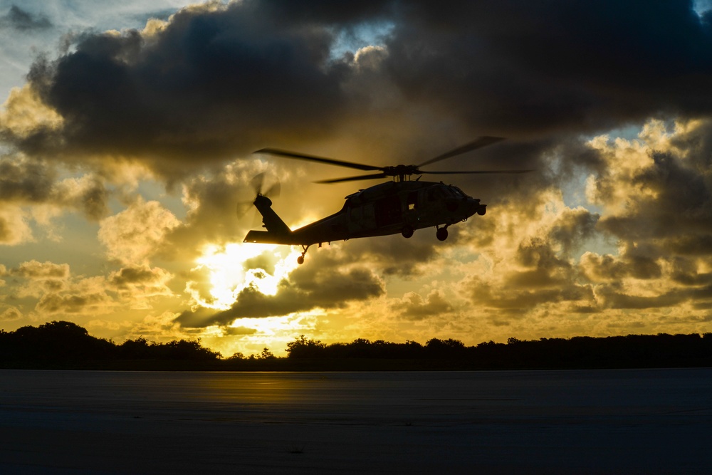 Helicopter Sea Combat Squadron HSC-25, Guam