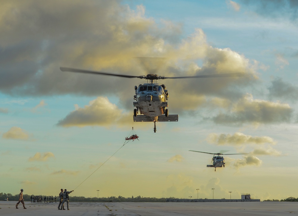 Helicopter Sea Combat Squadron HSC-25, Guam