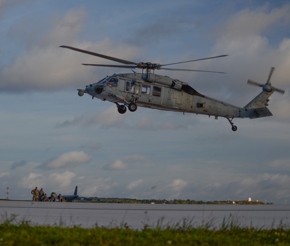 Helicopter Sea Combat Squadron HSC-25, Guam