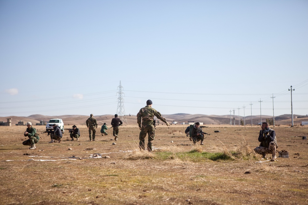 Dutch and Norwegians train Peshmerga soldiers