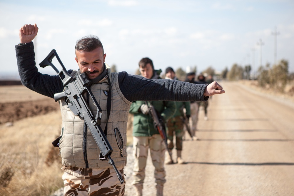 Dutch and Norwegians train Peshmerga soldiers