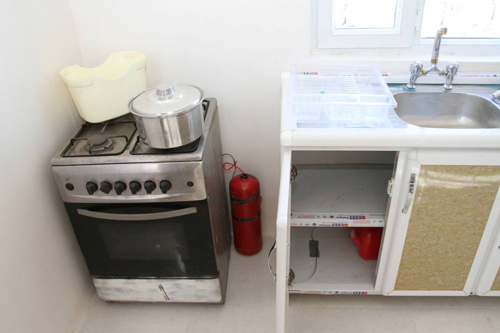 Kitchen full of potential IEDs