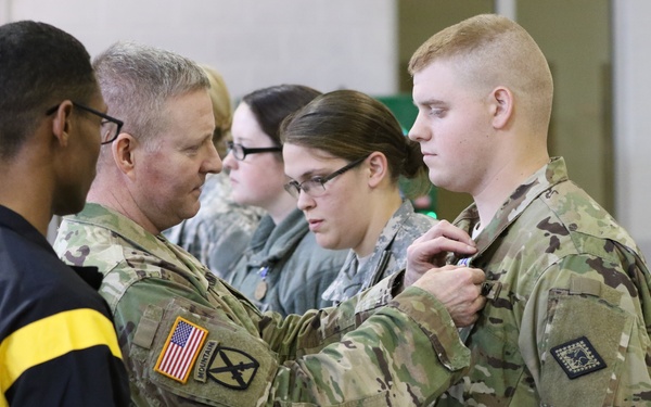 Military Police Officers Receive Awards