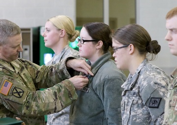 Military Police Officers Receive Awards