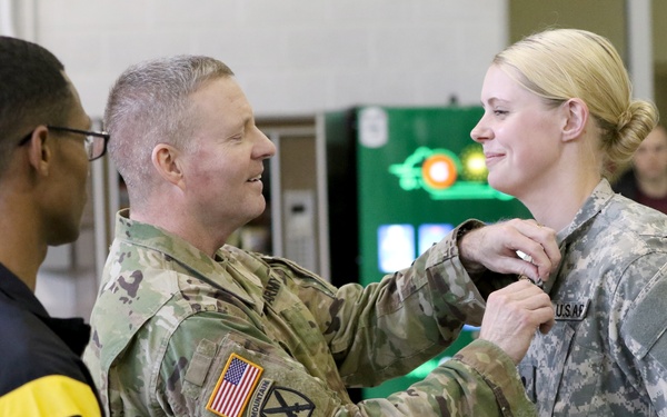 Military Police Officers Receive Awards