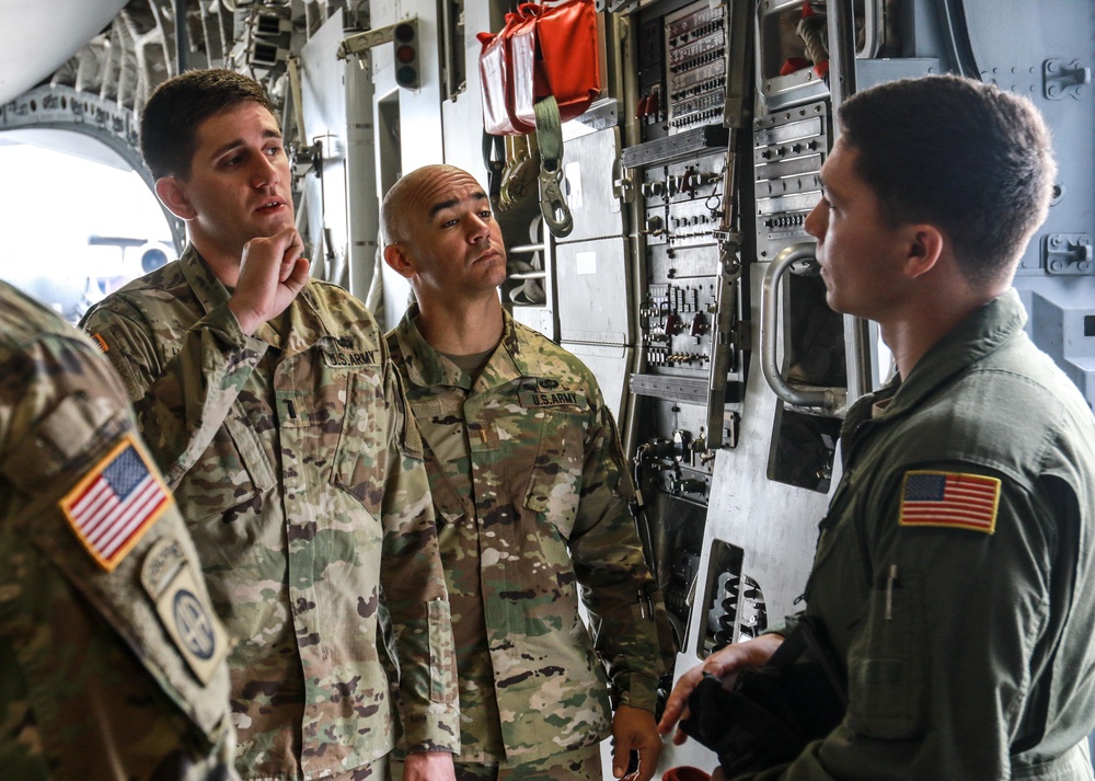 Paratroopers, Air Wing come together for development