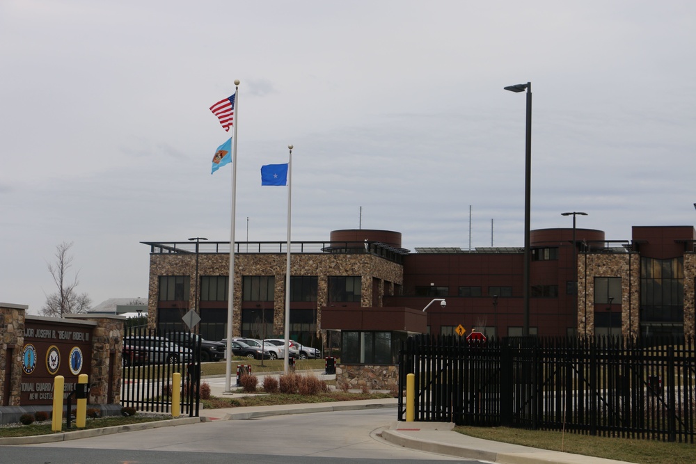 Brig. Gen. Carol Timmons swears in as the Adjutant General of the Delaware National Guard