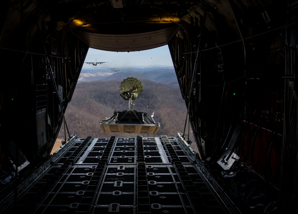 130th Airlift Wing Low Altitude Drops