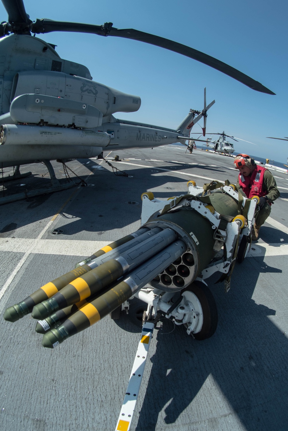 Aviation Ordnance Marines arm Cobras