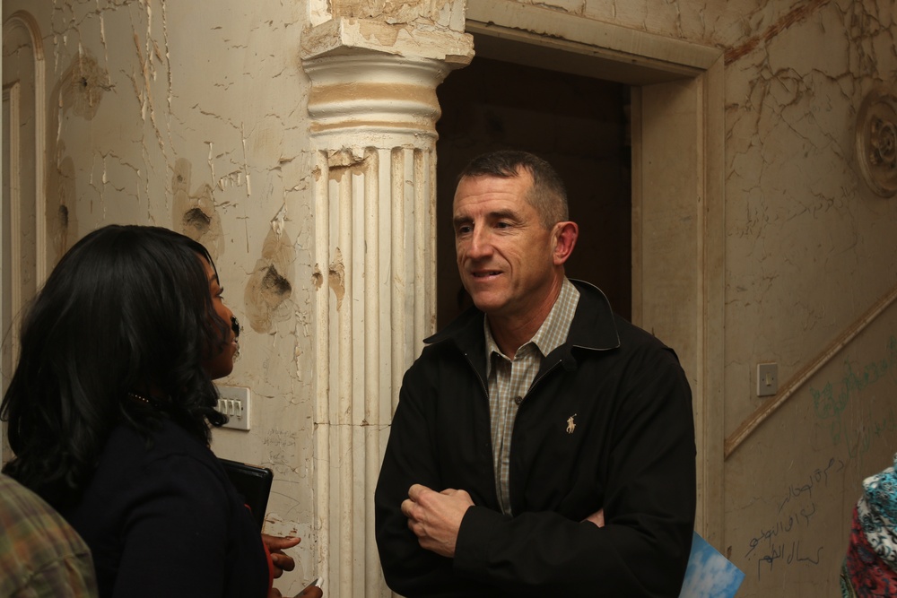 Junior Officers visit Historic Kuwaiti Site
