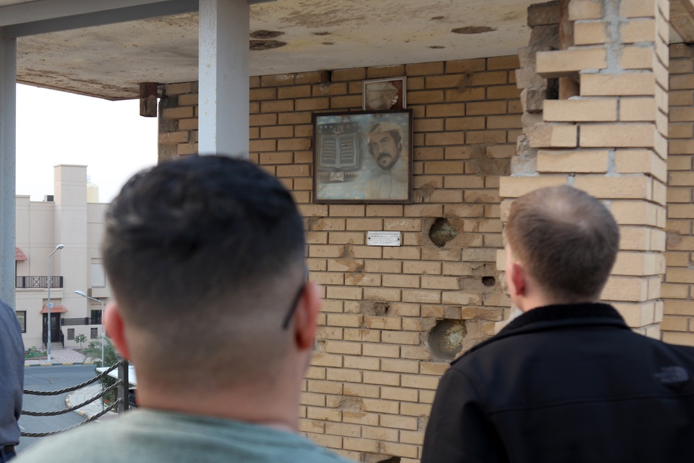 Junior Officers visit Historic Kuwaiti Site