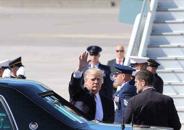 POTUS visits MacDill AFB