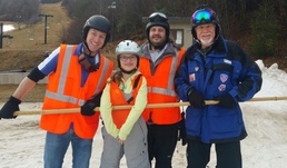 Corps employee hits the slopes to assist adaptive skiers