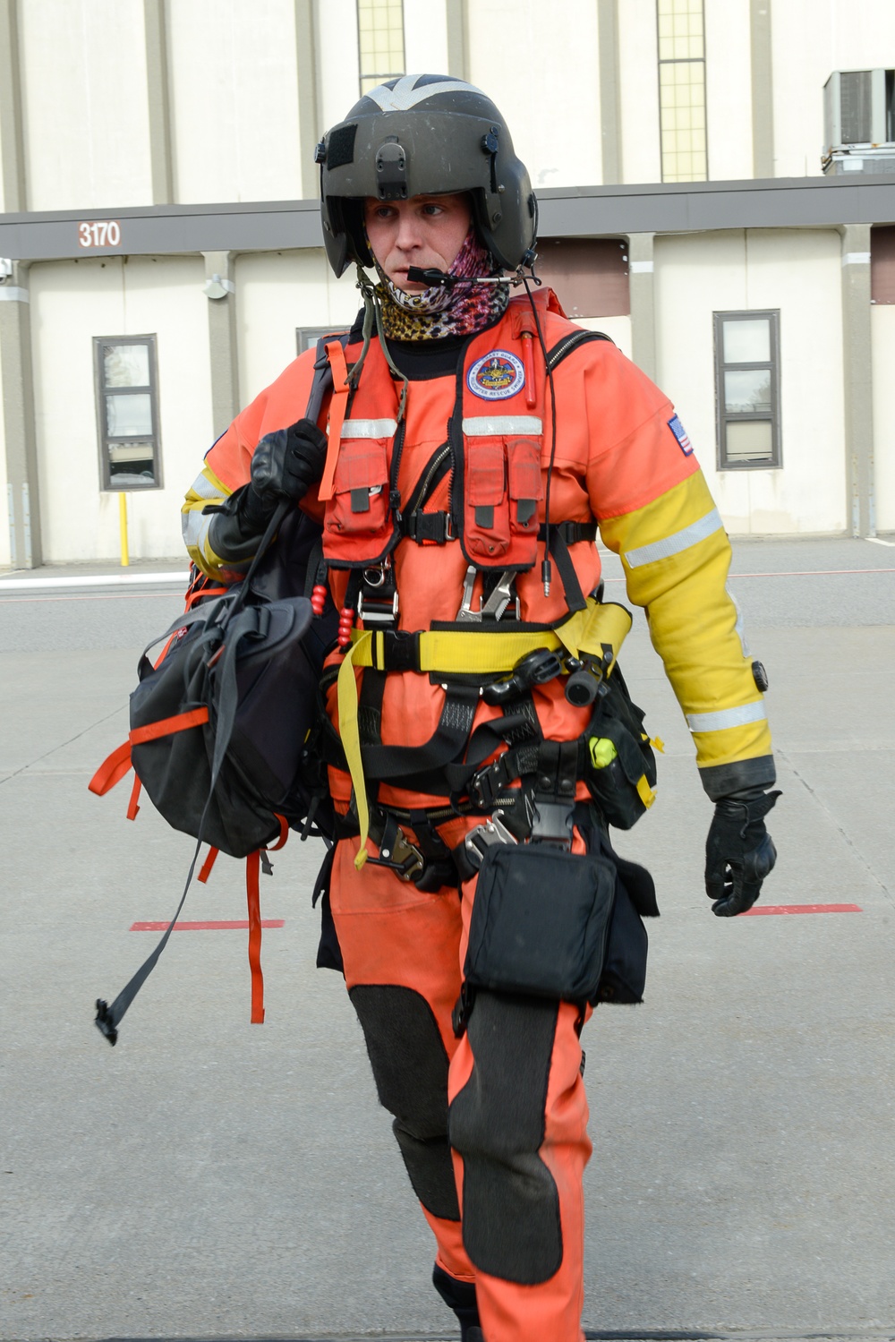 Coast Guard rescue swimmers gear up against frigid New England conditions