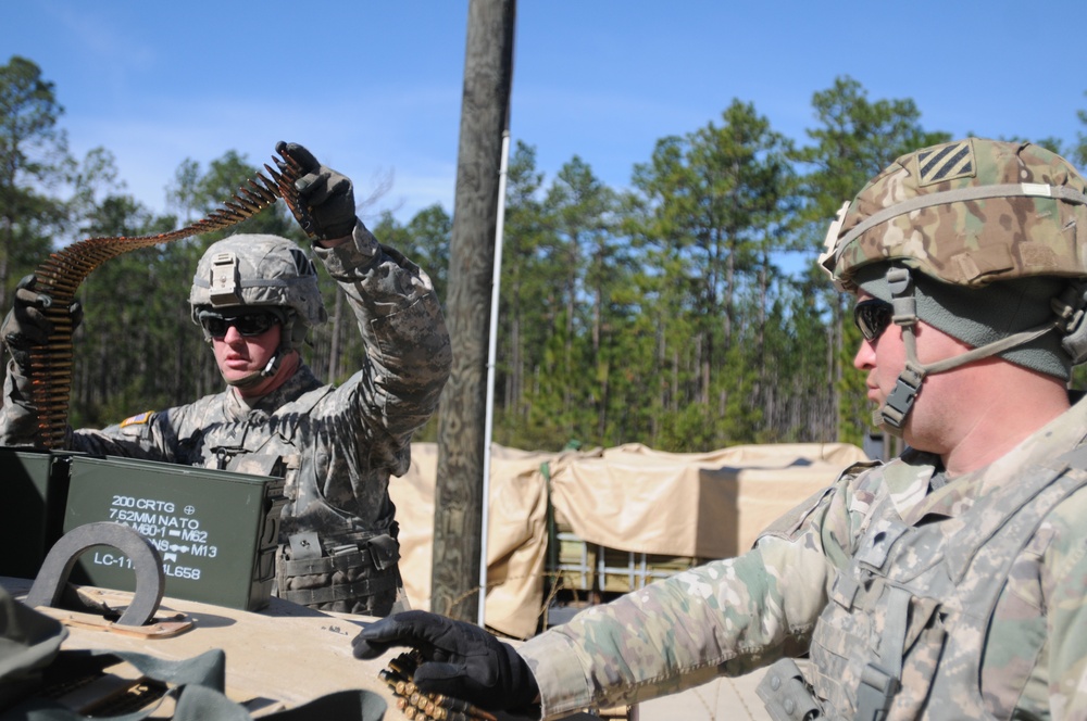 Providers conduct live fire exercise