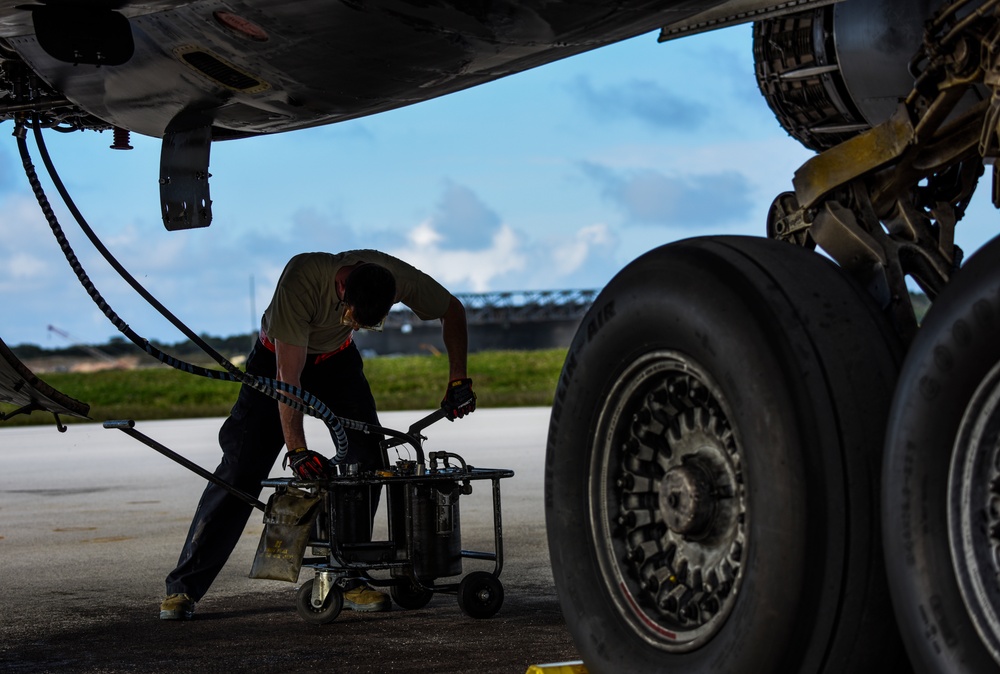 Dyess B-1s deploy to Andersen, take over Continuous Bomber Presence operations