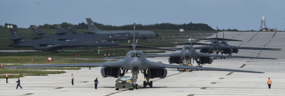 Dyess B-1s deploy to Andersen, take over Continuous Bomber Presence operations