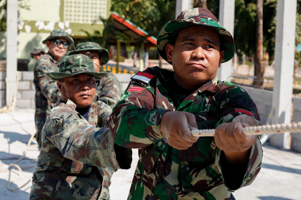 Cobra Gold 17, Construction At The at Ban Tha Kham Rai Duea Samakee School