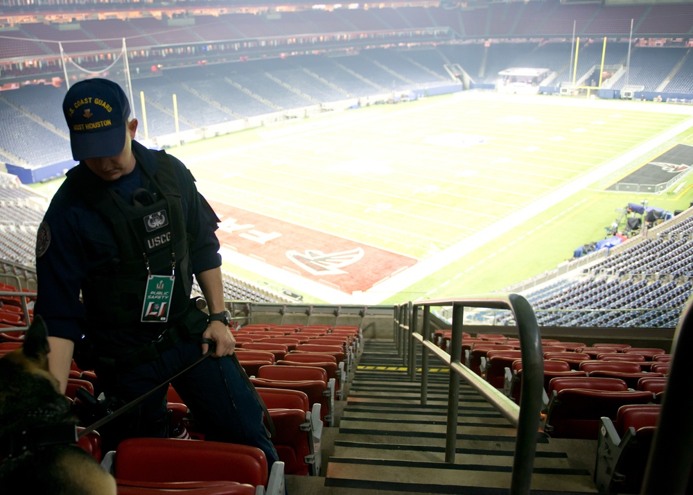 Coast Guard Supports Super Bowl 51 Security Efforts