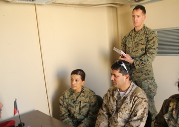 Task Force Southwest Marines enhance rapport-building skills