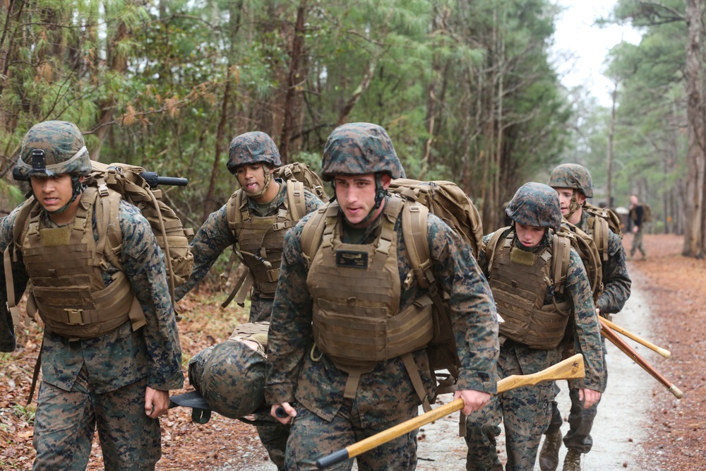 Marines graduate Martial Arts Instructor course aboard MCAS Cherry Point