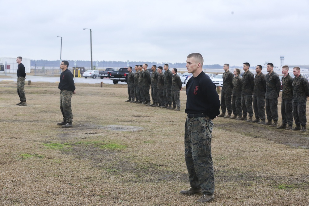 Marines graduate Martial Arts Instructor course aboard MCAS Cherry Point