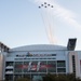 Thunderbirds perform flyover at Super Bowl LI