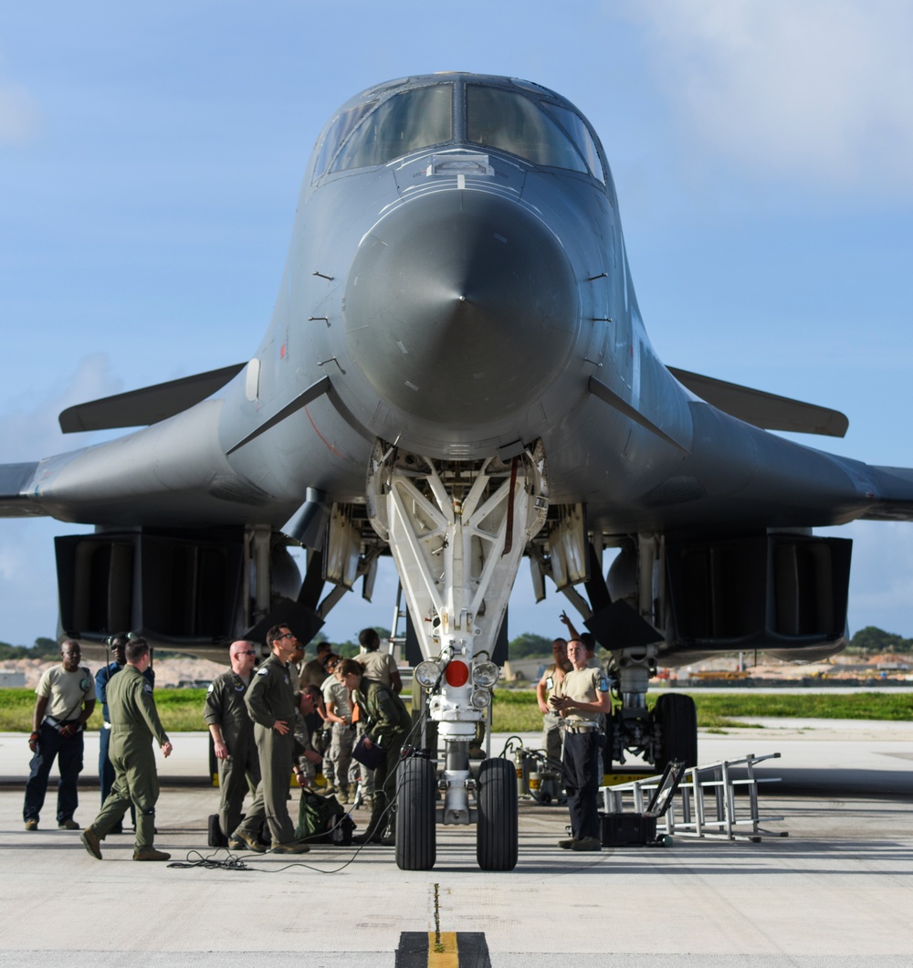 Dyess B-1s deploy to Andersen, take over Continuous Bomber Presence operations