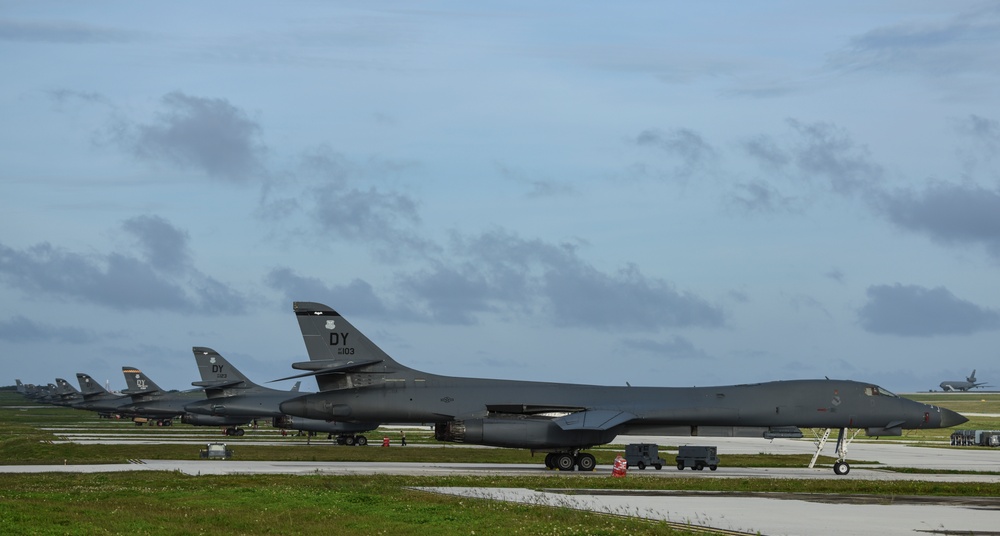 Dyess B-1s deploy to Andersen, take over Continuous Bomber Presence operations