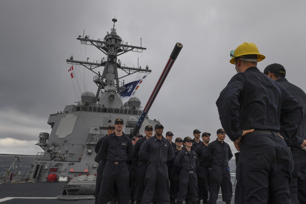 USS Wayne E. Meyer (DDG 108) Arrives in Guam