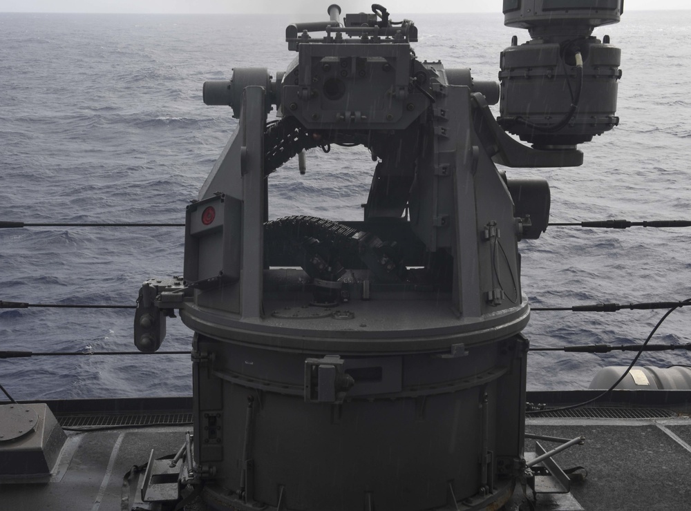 25mm Live-Fire Gun Shoot Aboard USS Wayne E. Meyer (DDG 108)