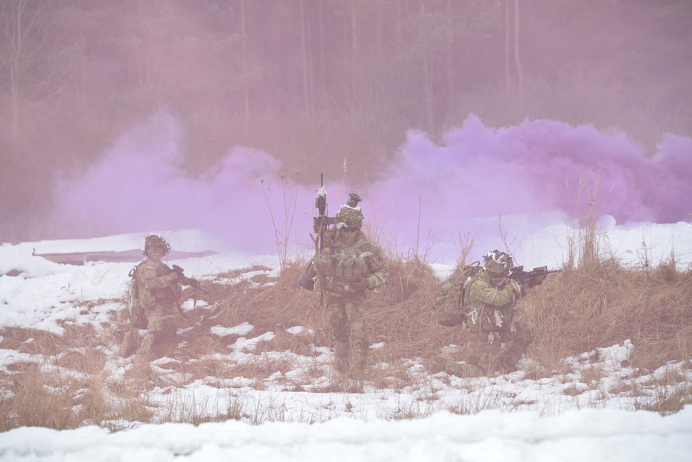 2/503rd Infantry Battalion (Airborne) conduct training at GTA