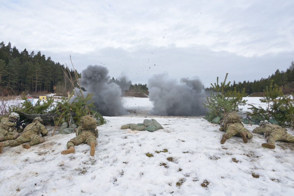 2/503rd Infantry Battalion (Airborne) conduct training at GTA