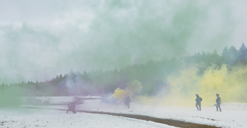 2/503rd Infantry Battalion (Airborne) conduct training at GTA