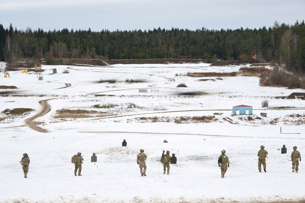 2/503rd Infantry Battalion (Airborne) conduct training at GTA