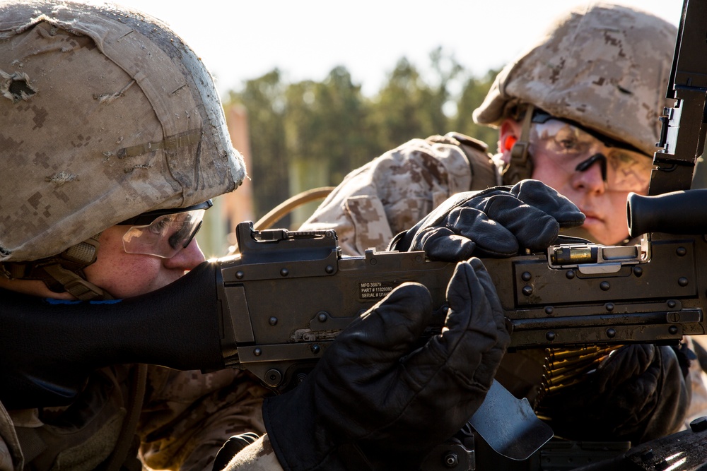 MCT live fire exercise