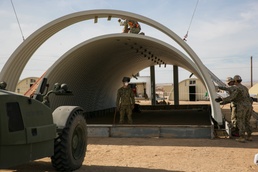 Seabees hard at work at Camp Wilson