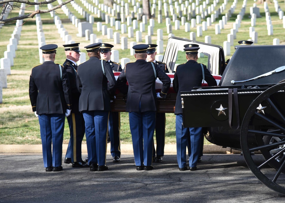 Master Sgt. Ira V. Miss, Jr. Funeral