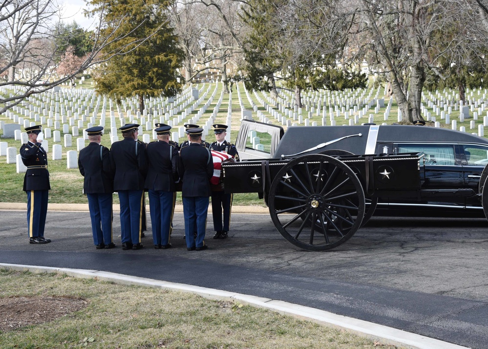 Master Sgt. Ira V. Miss, Jr. Funeral