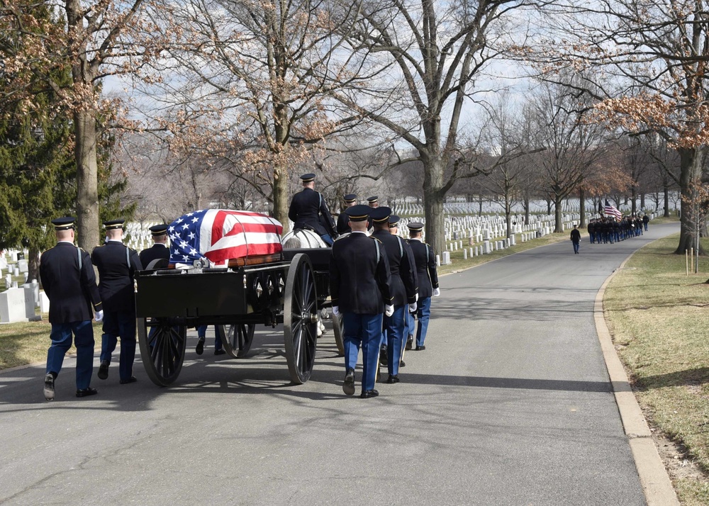 Master Sgt. Ira V. Miss, Jr. Funeral