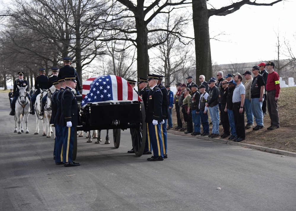 Master Sgt. Ira V. Miss, Jr. Funeral