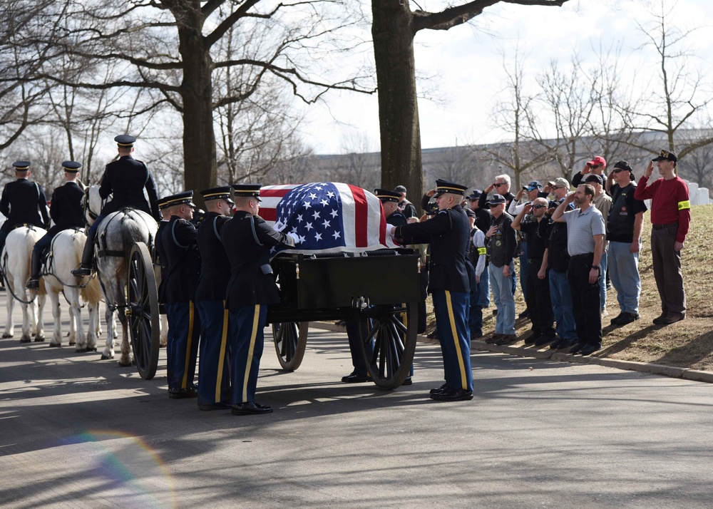 Master Sgt. Ira V. Miss, Jr. Funeral