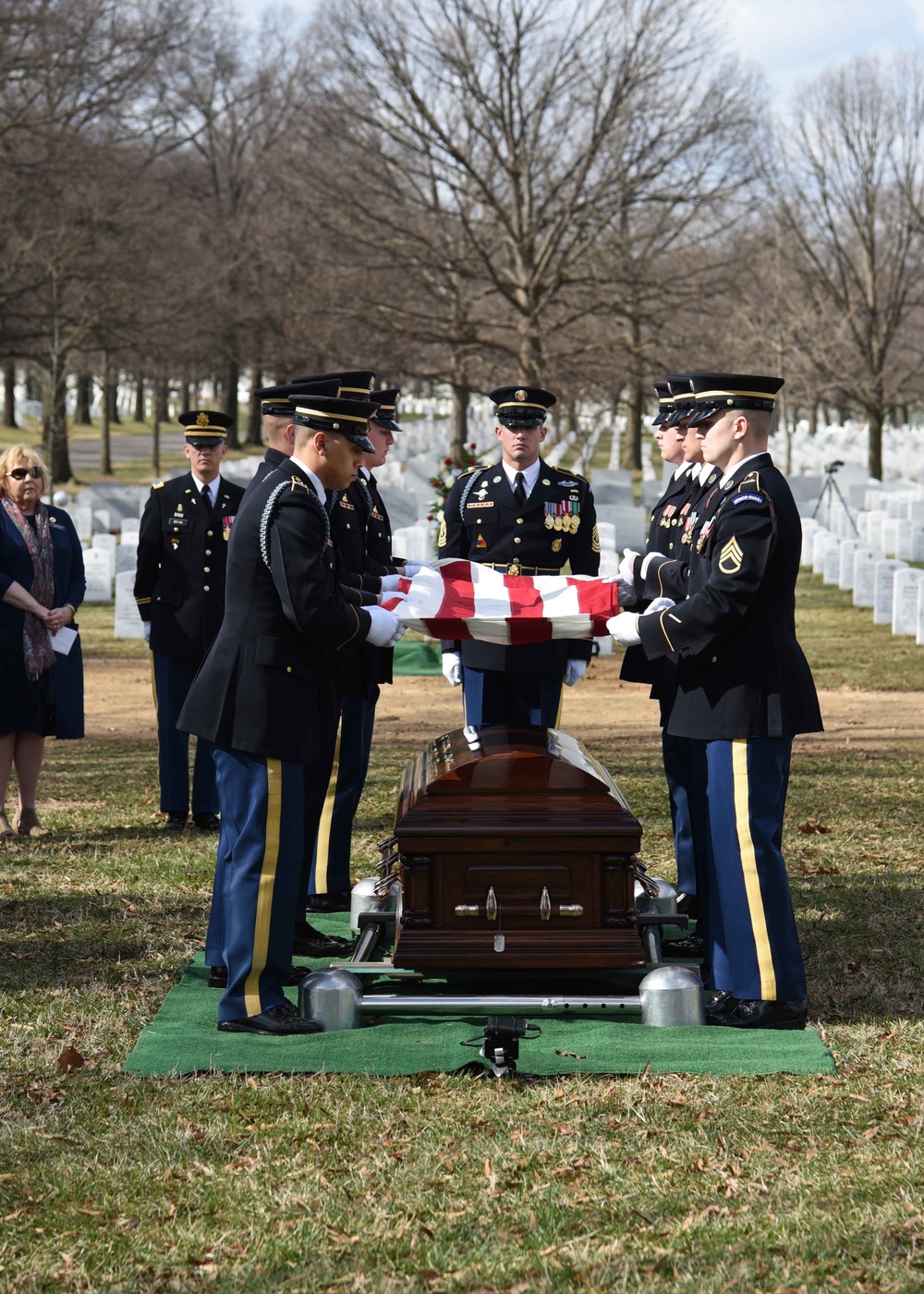 Master Sgt. Ira V. Miss, Jr. Funeral