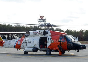 Frigid flying: Coast Guard aircrews take on New England Winter